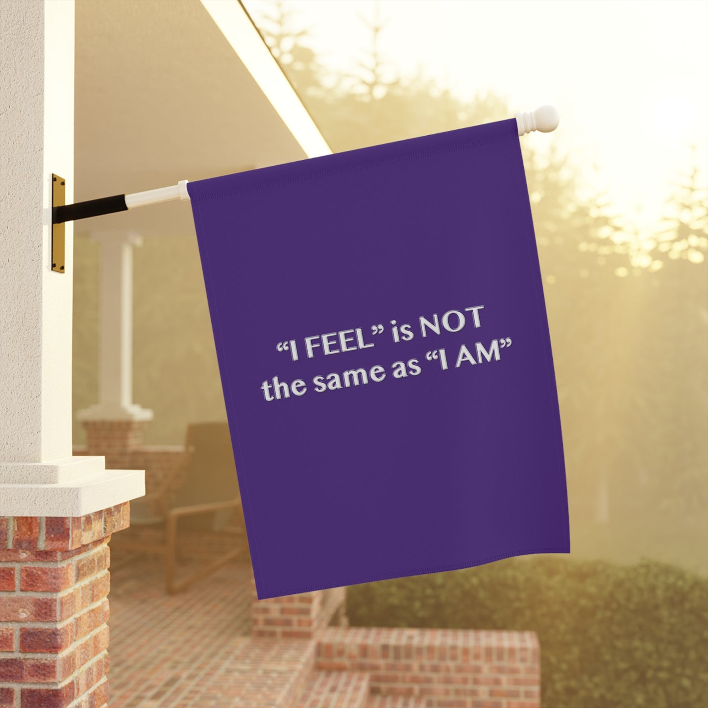 I Feel is Not the same as I Am Garden & House Banner