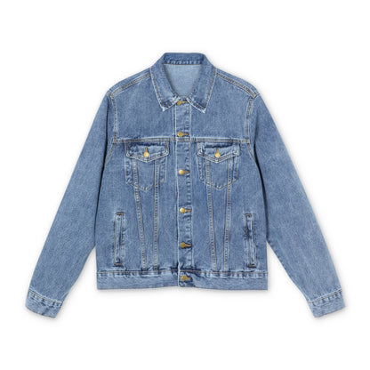 Flowers Semi-Colon Men's Denim Jacket