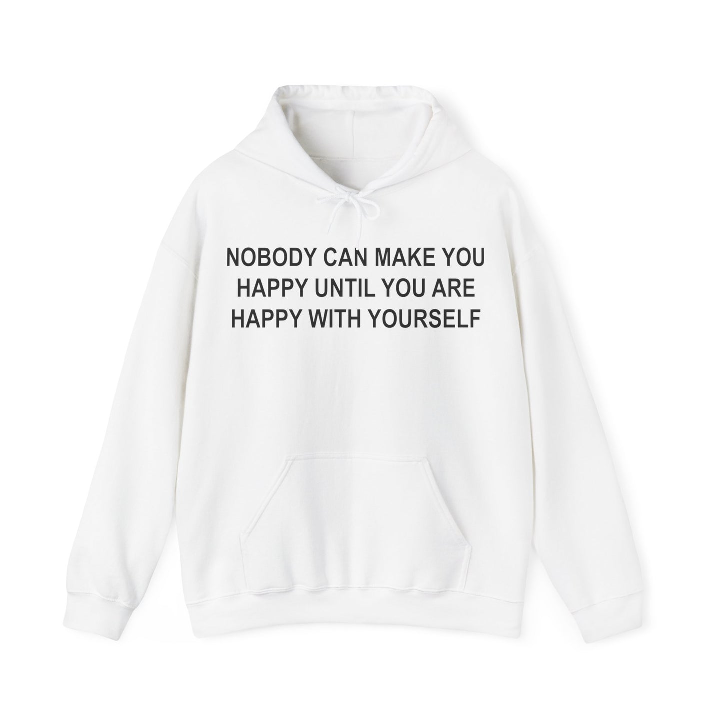 Happy with Yourself Heavy Blend™ Hooded Sweatshirt