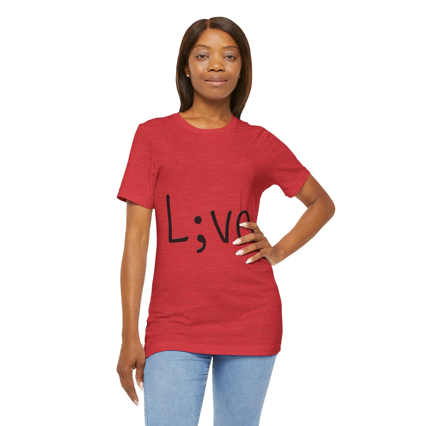 Semi-Colon L;ve T-Shirt