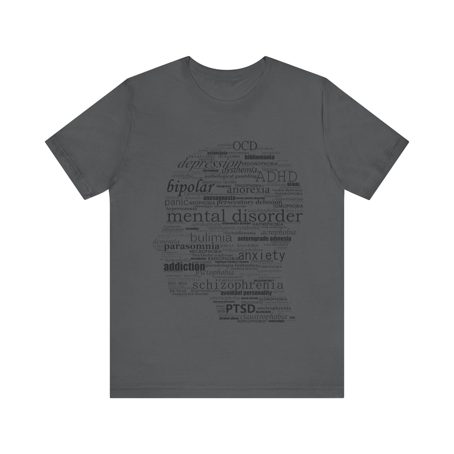 Mental Disorder Silhouette T-Shirt