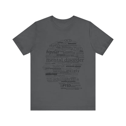 Mental Disorder Silhouette T-Shirt