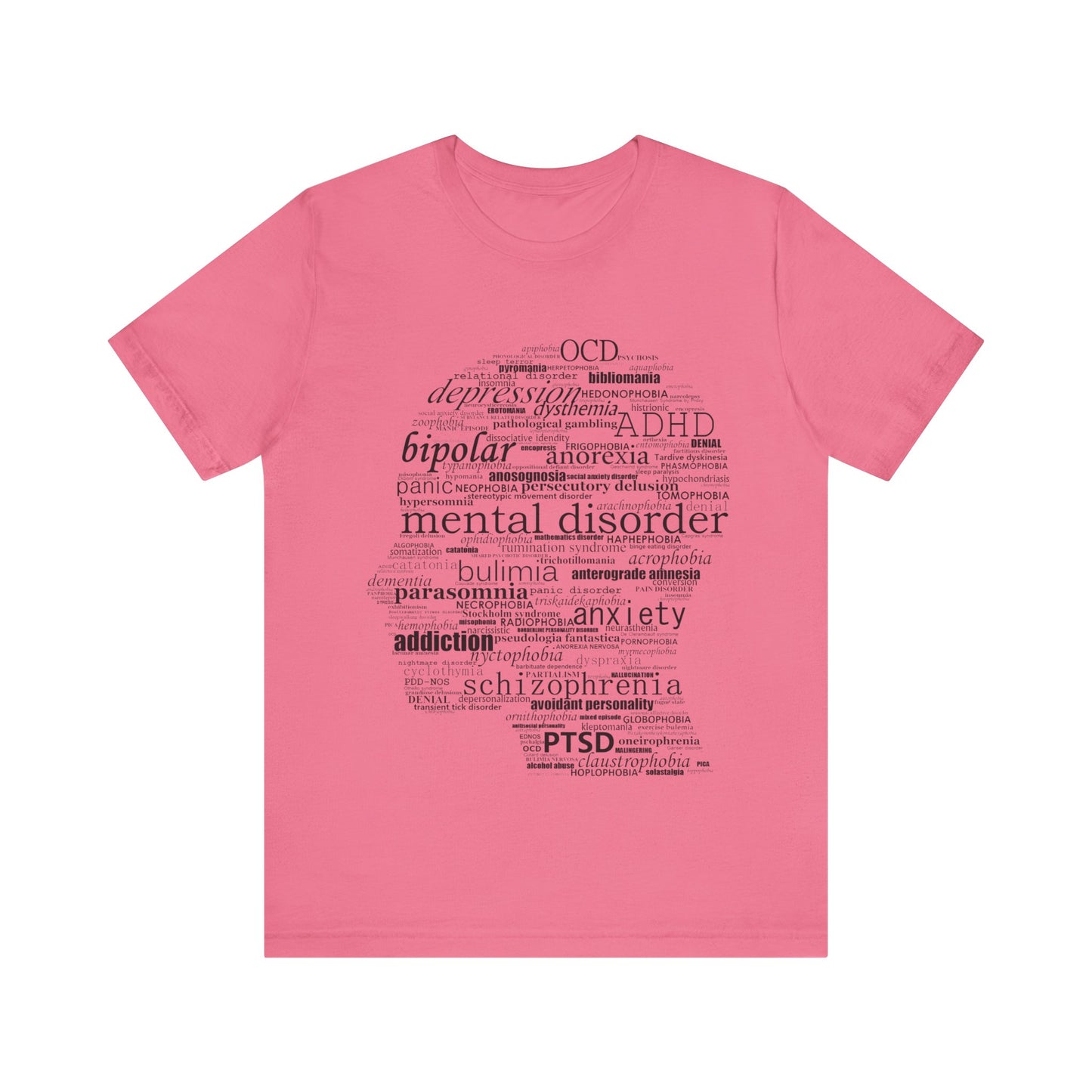 Mental Disorder Silhouette T-Shirt