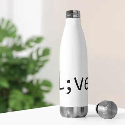 Semi-Colon L;ve 20oz Insulated Bottle