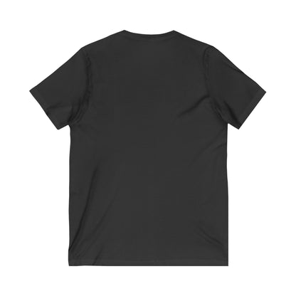 Social Battery Low Jersey Short Sleeve V-Neck Tee