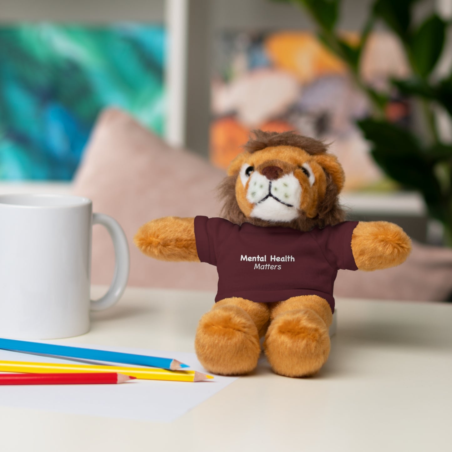 Mental Health Matters Stuffed Animals with Tee