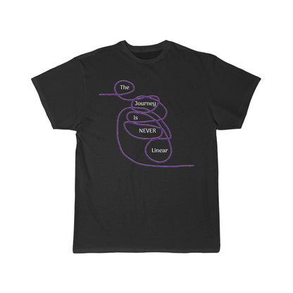 The Journey is Never Linear Men's Short Sleeve Tee