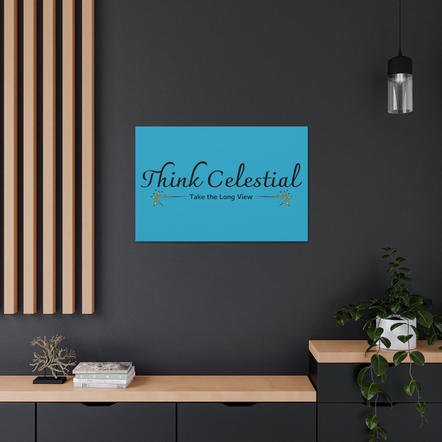 Think Celestial Canvas Gallery Wraps