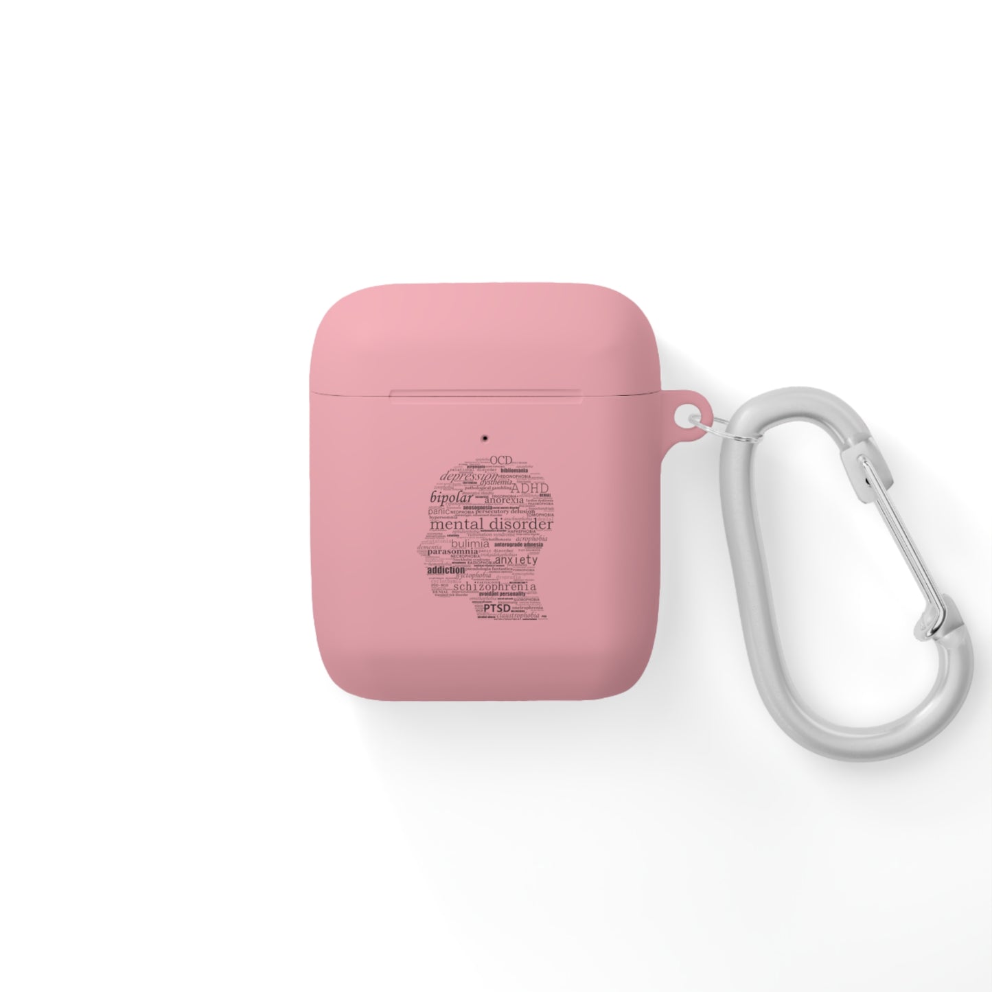 Mental Disorder Silhouette AirPods and AirPods Pro Case Cover