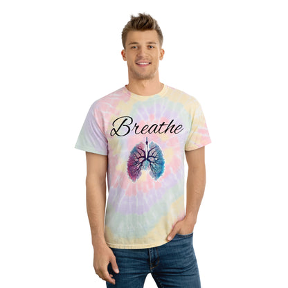 Breathe Tie-Dye Tee, Spiral