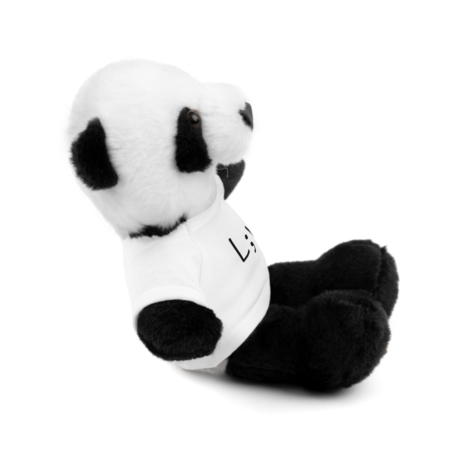 Semi-Colon L;ve Stuffed Animals with Tee