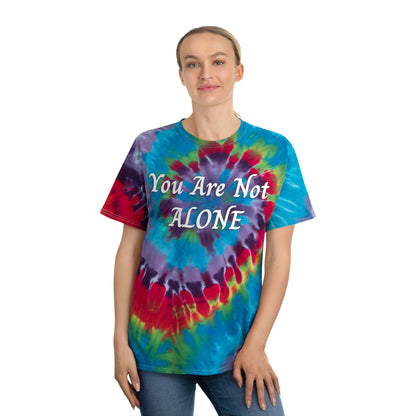 You Are Not Alone Tie-Dye Tee, Spiral