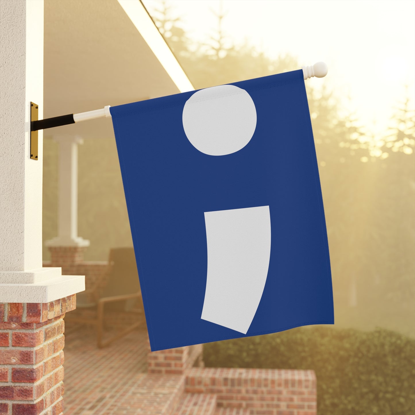 Semi-Colon ; Garden & House Banner