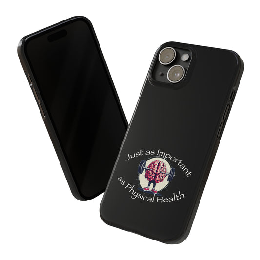 Mental Health Muscle Slim Phone Cases