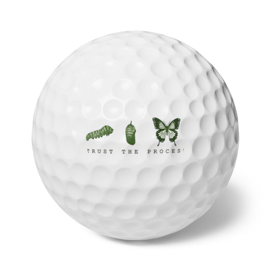 Trust The Process Golf Balls, 6pcs