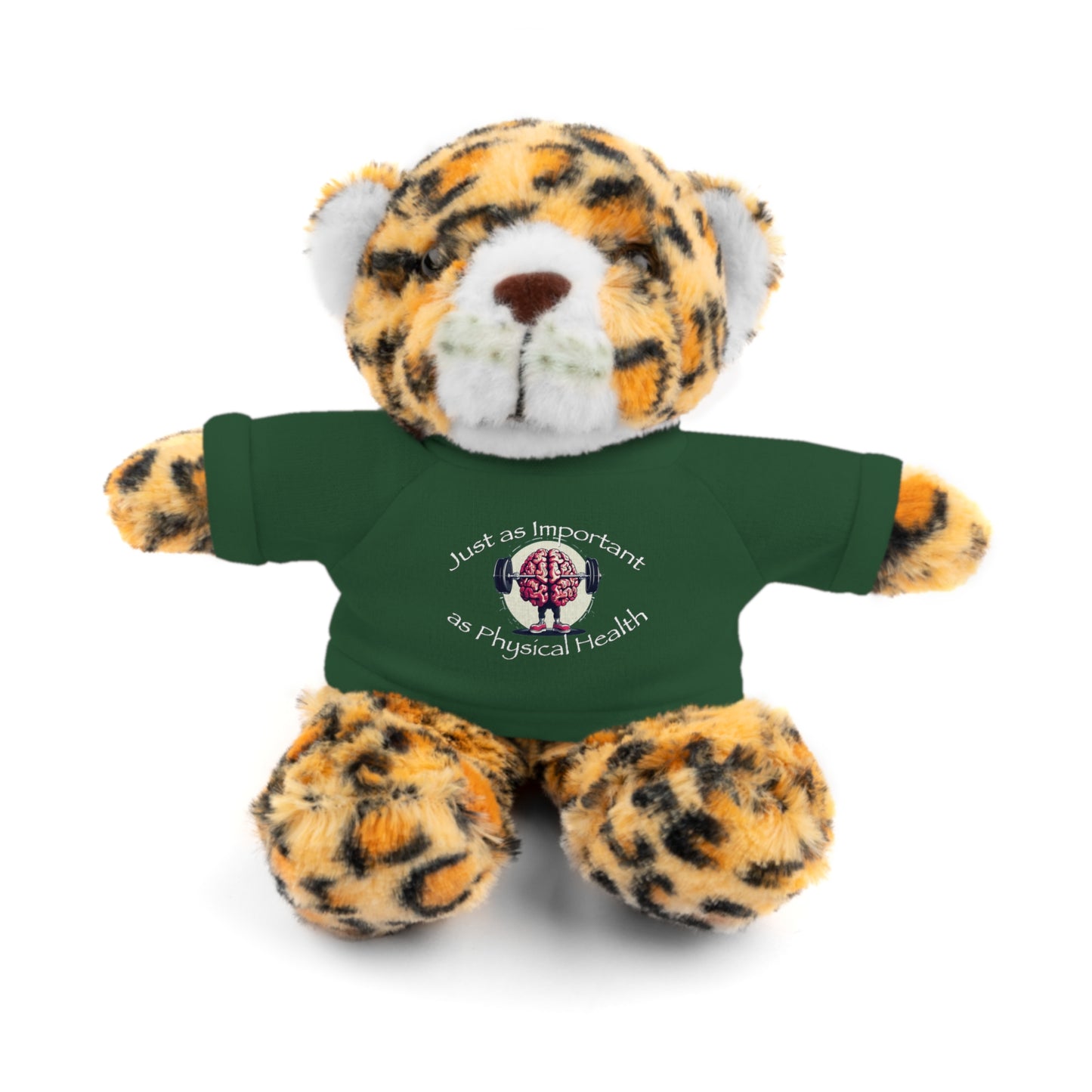 Mental Health Muscle Stuffed Animals with Tee