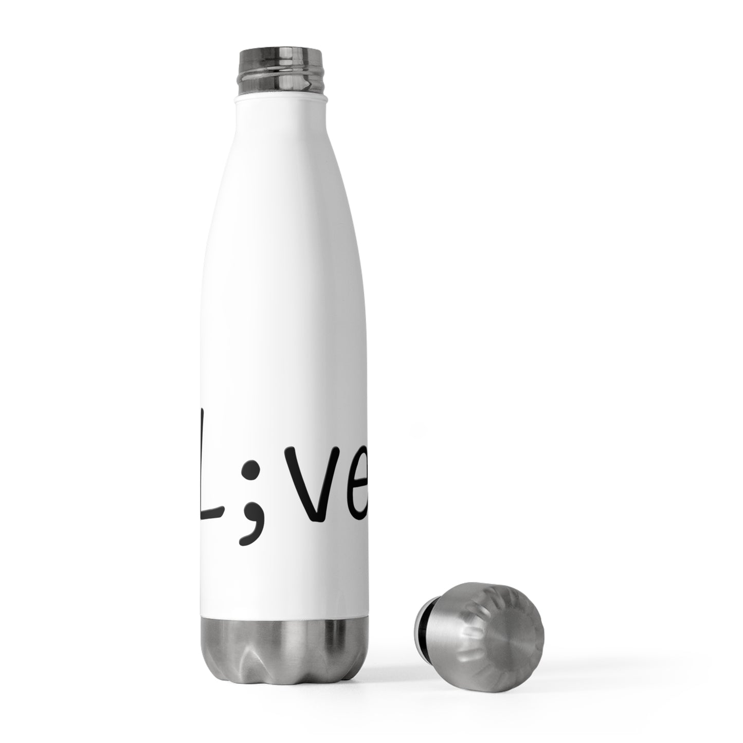 Semi-Colon L;ve 20oz Insulated Bottle