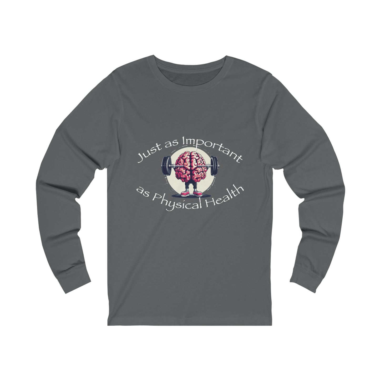 Mental Health Muscle Jersey Long Sleeve Tee