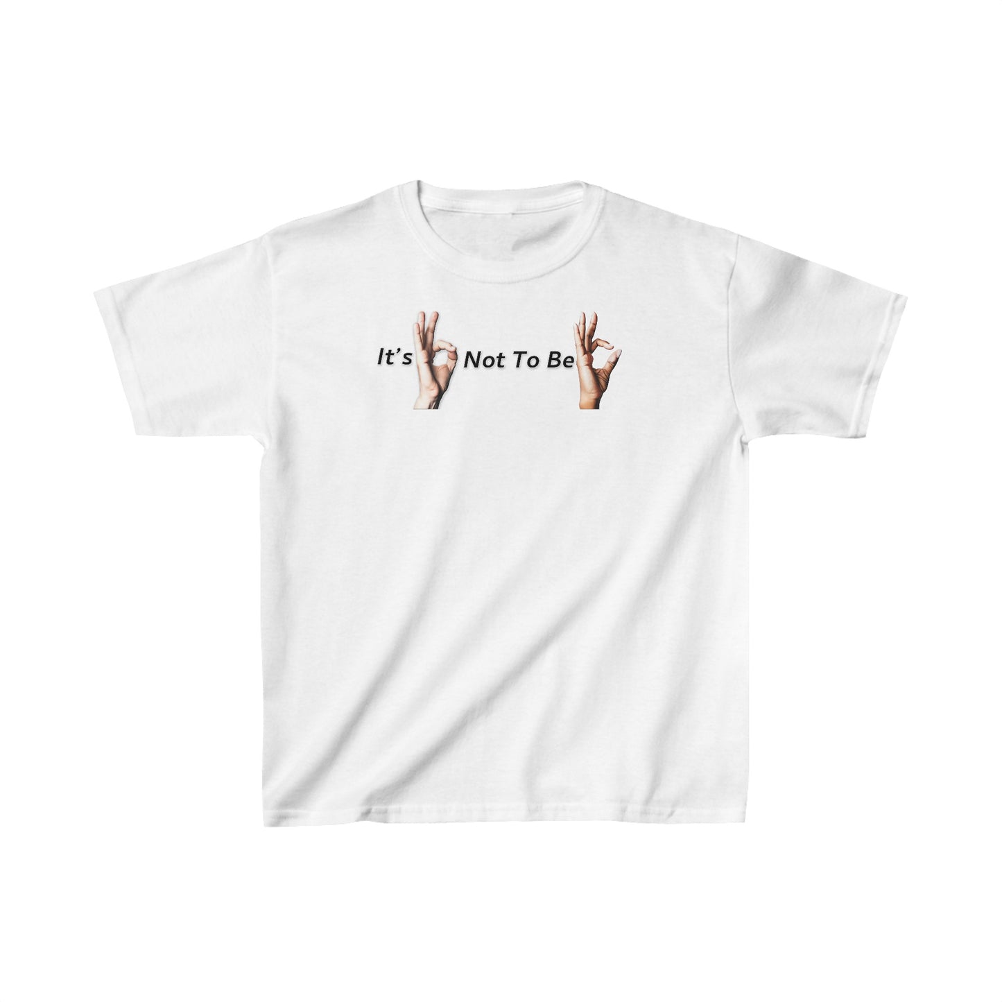 It's OK Not To Be OK Hands Kids Heavy Cotton™ Tee