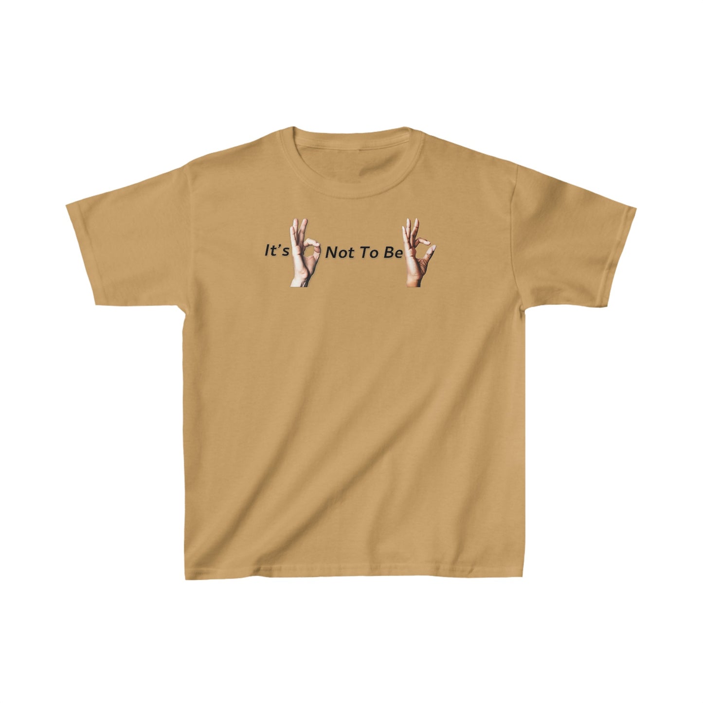 It's OK Not To Be OK Hands Kids Heavy Cotton™ Tee