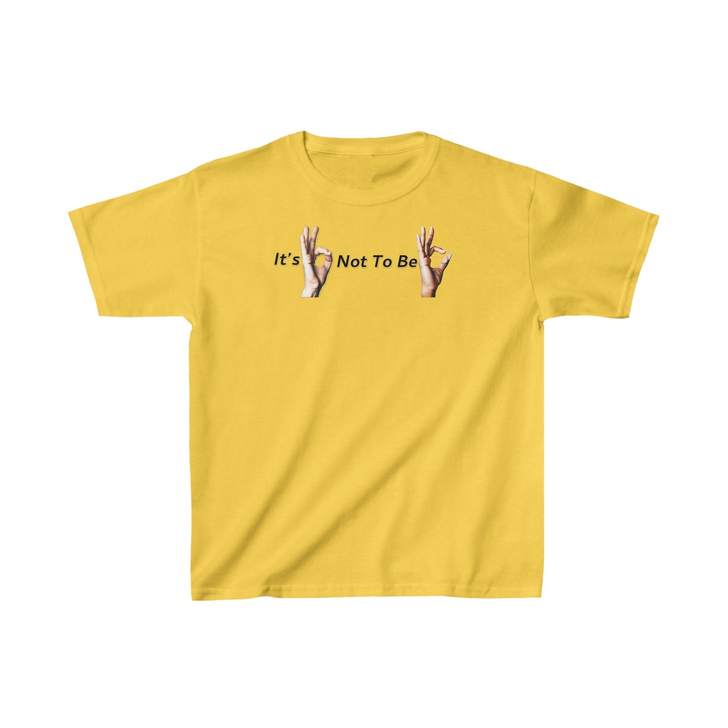 It's OK Not To Be OK Hands Kids Heavy Cotton™ Tee