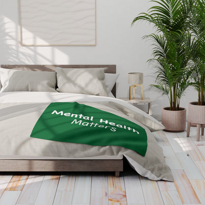 Mental Health Matters Arctic Fleece Blanket