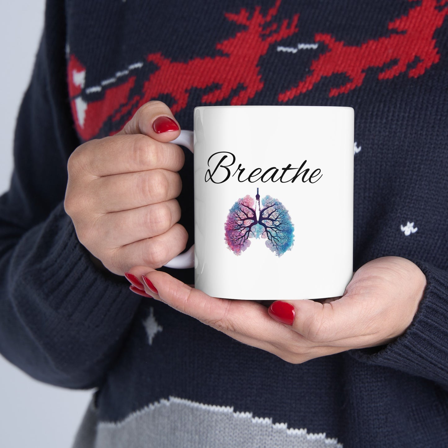 Breathe 11oz Ceramic Mug