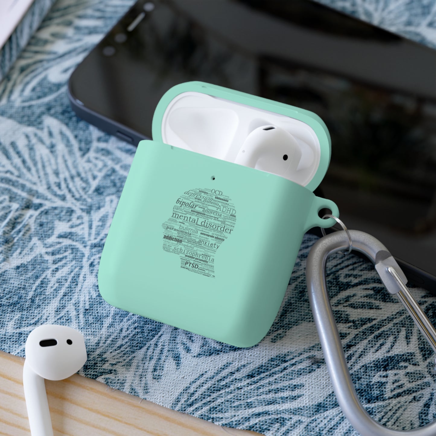 Mental Disorder Silhouette AirPods and AirPods Pro Case Cover