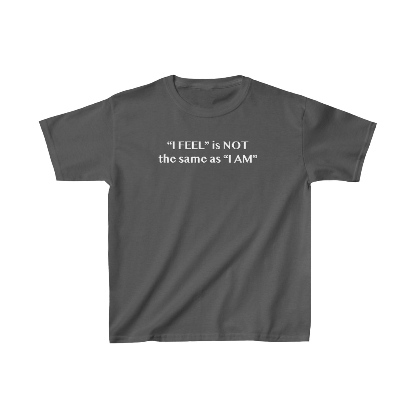 I Feel is Not the same as I Am Kids Heavy Cotton™ Tee