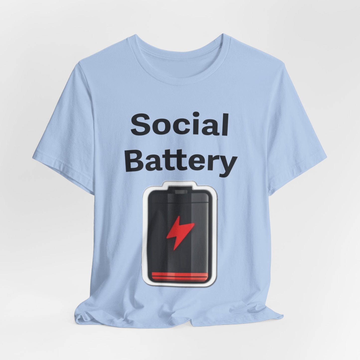 Social Battery Low T-Shirt