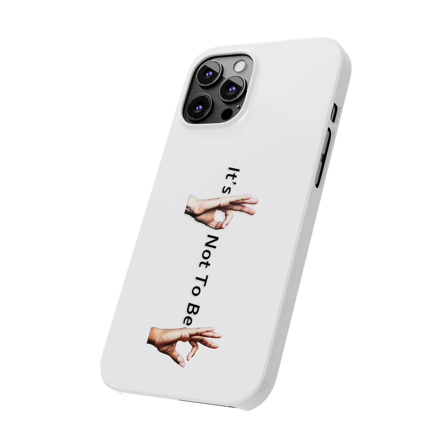 It's OK Not To Be OK Hands Slim Phone Cases