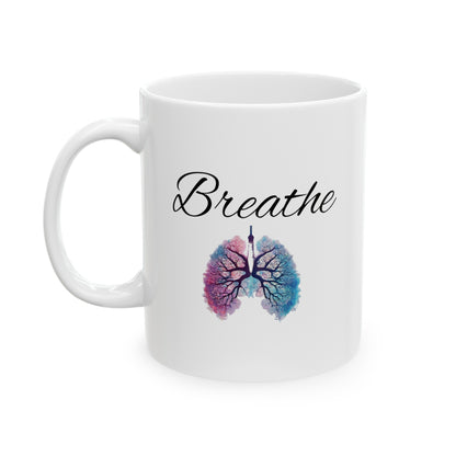 Breathe 11oz Ceramic Mug