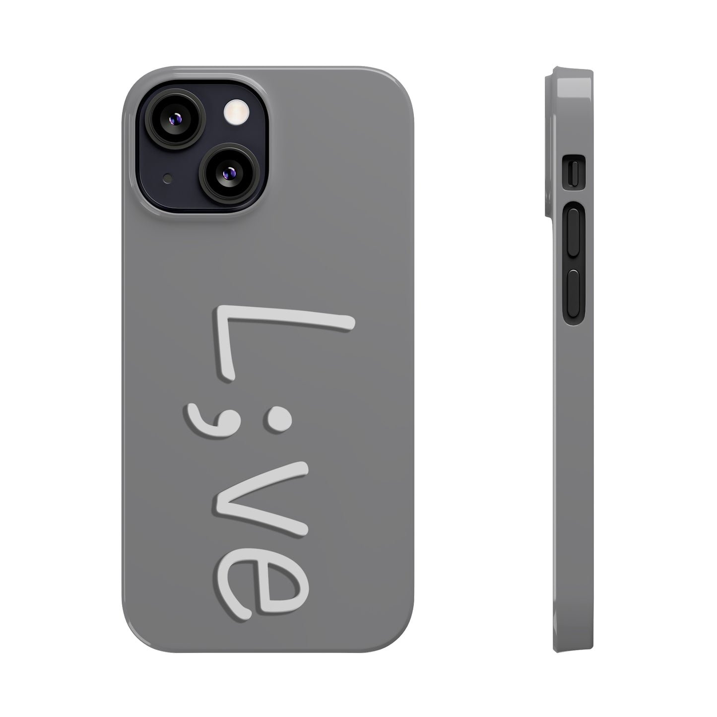 Semi-Colon L;ve Slim Phone Cases