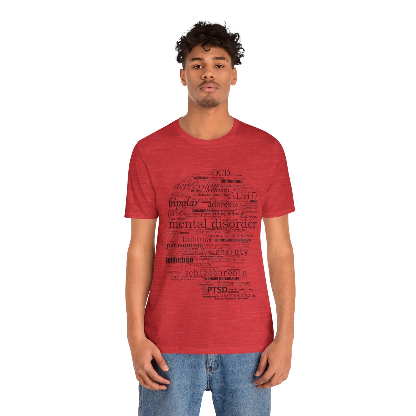 Mental Disorder Silhouette T-Shirt