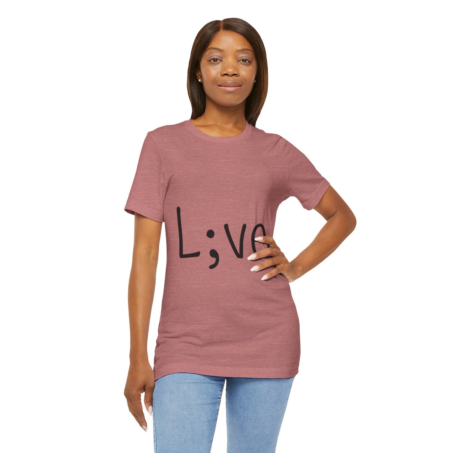 Semi-Colon L;ve T-Shirt