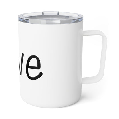 Semi-Colon L;ve 10oz Insulated Coffee Mug