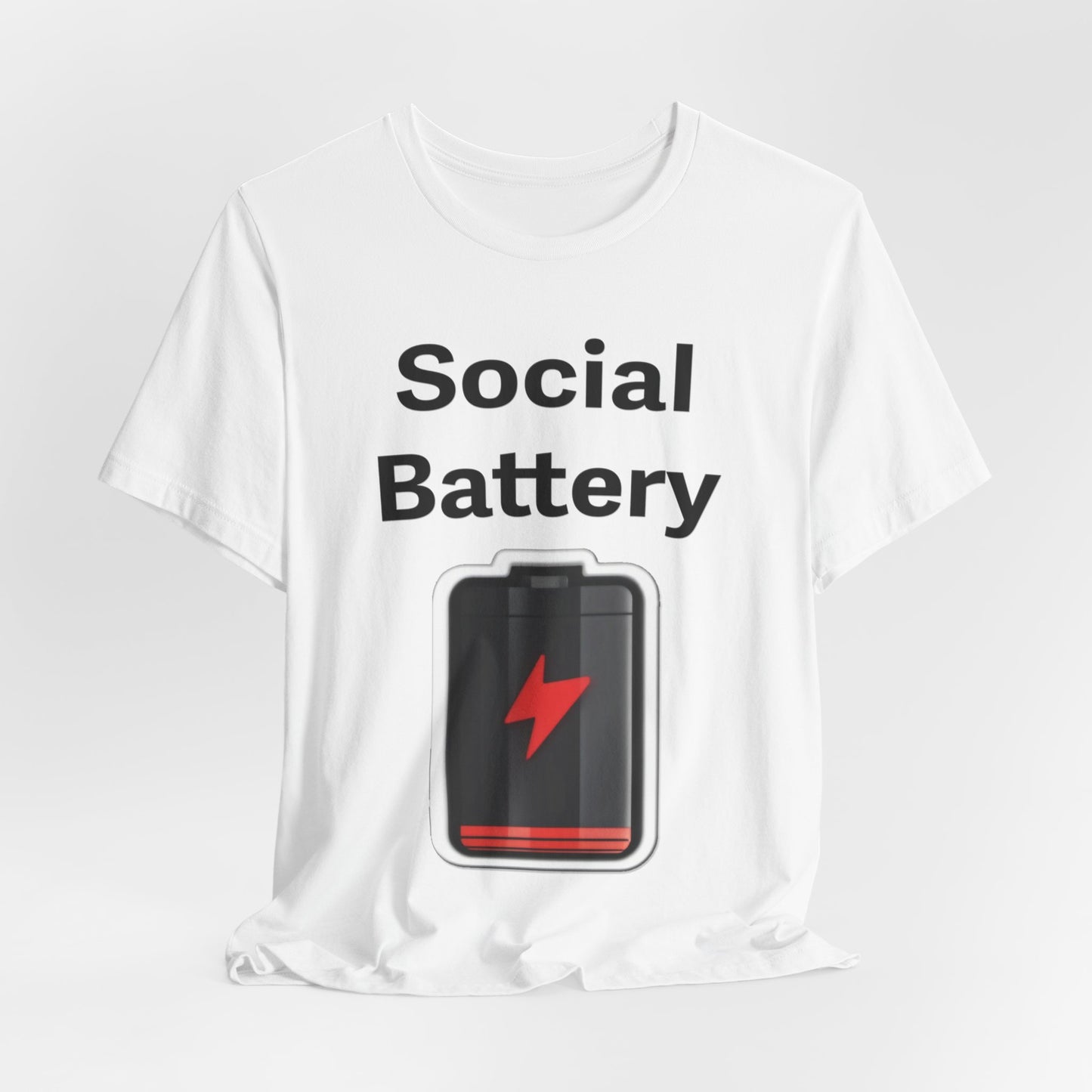 Social Battery Low T-Shirt