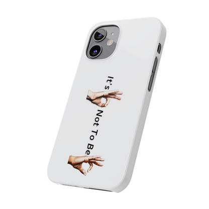 It's OK Not To Be OK Hands Slim Phone Cases