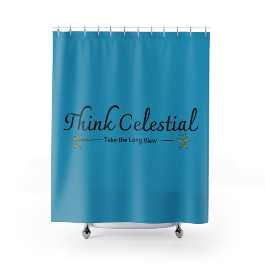 Think Celestial Shower Curtains