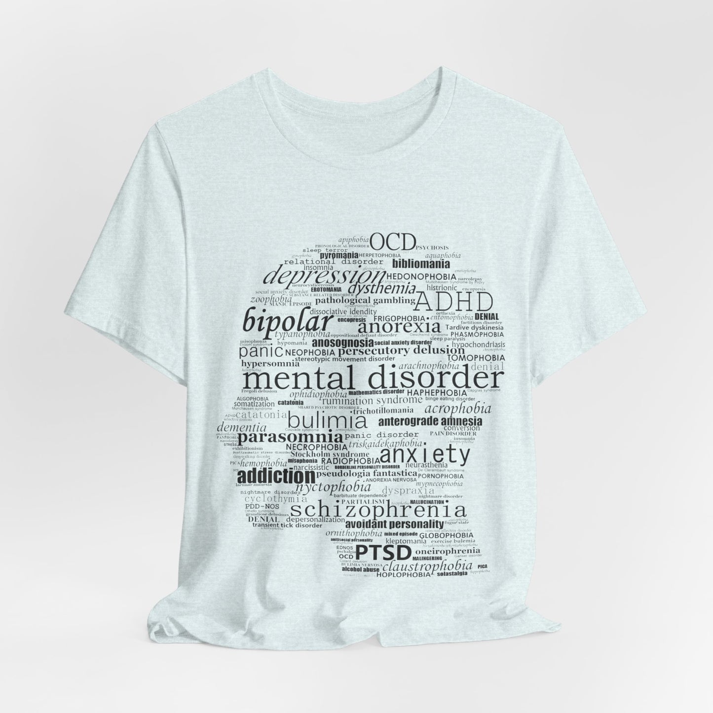 Mental Disorder Silhouette T-Shirt