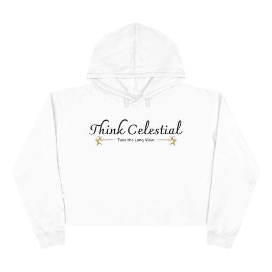 Think Celestial Crop Hoodie