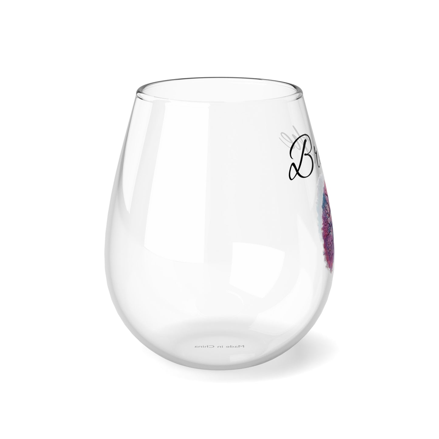 Breathe 12oz Stemless Wine Glass