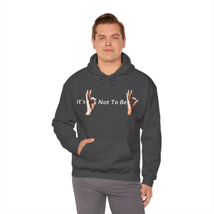 It's OK Not To Be OK Hands Heavy Blend™ Hooded Sweatshirt