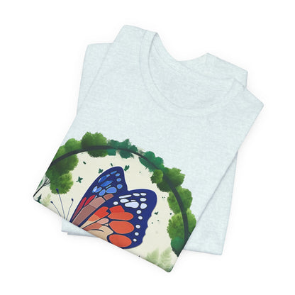 Semi-Colon Butterfly T-Shirt