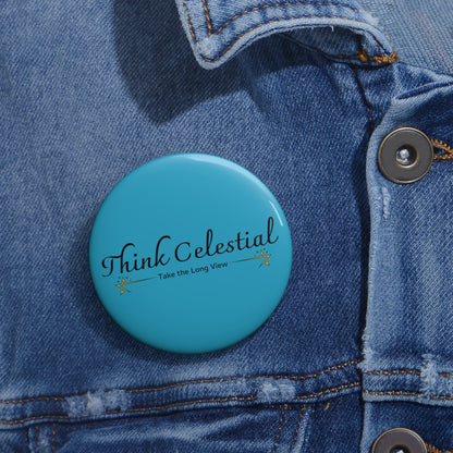 Think Celestial Pin Buttons