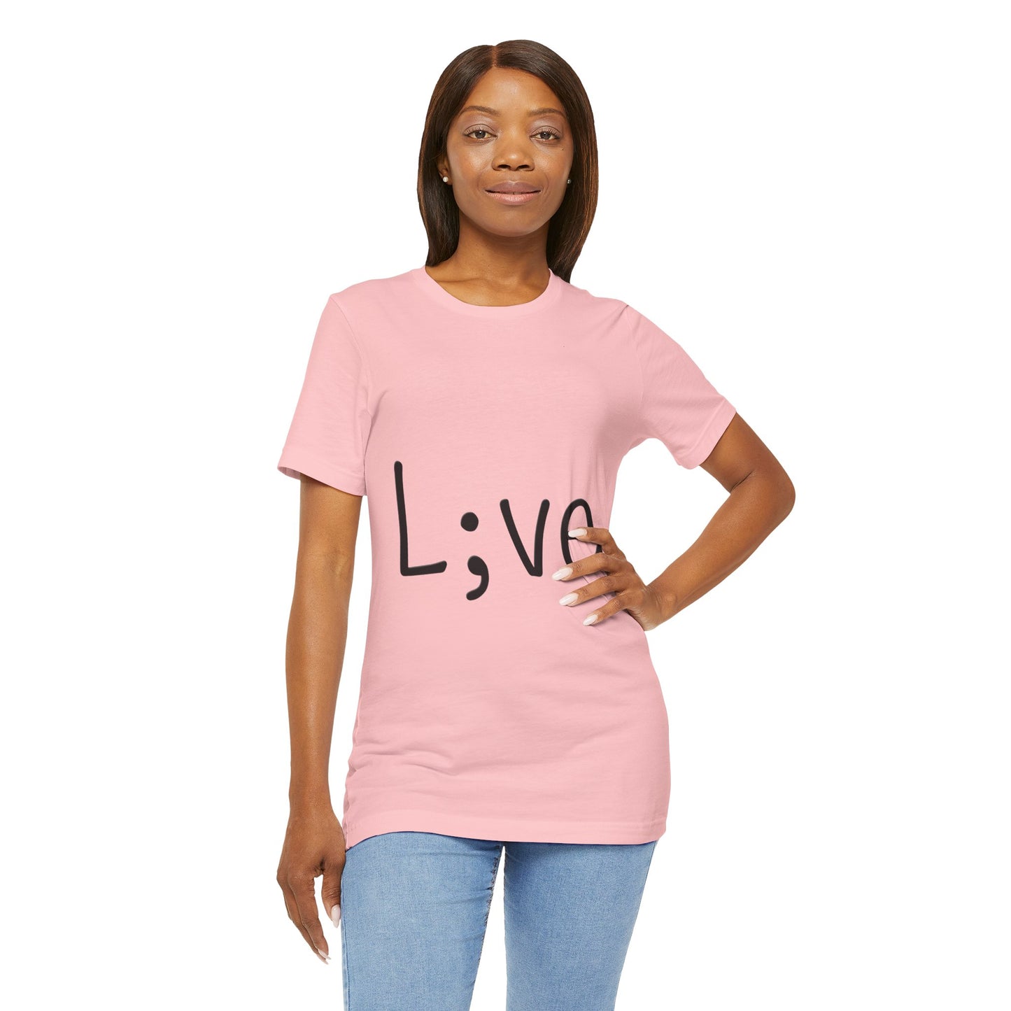 Semi-Colon L;ve T-Shirt