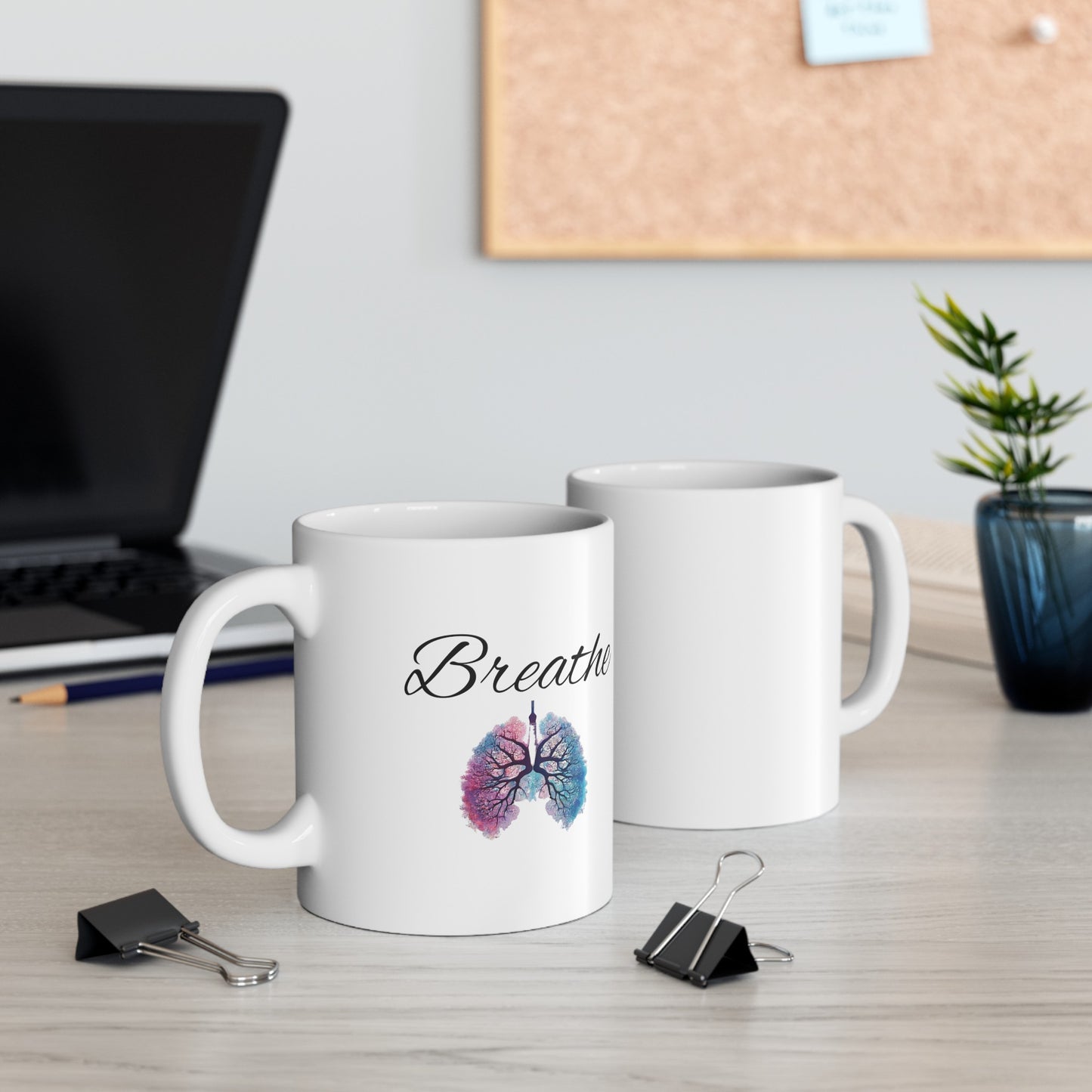 Breathe 11oz Ceramic Mug