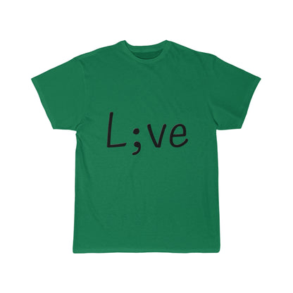 Semi-Colon L;ve Men's Short Sleeve Tee