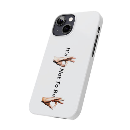 It's OK Not To Be OK Hands Slim Phone Cases