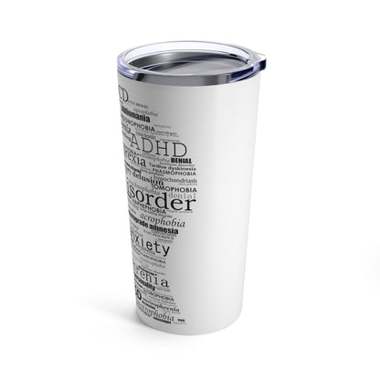 Mental Disorder Silhouette 20oz Tumbler